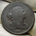 1807 Draped Bust Half Cent