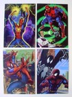 1994 Flair Marvel Universe Comic Cards Near Complete Base Set 150 Nm Spider Man