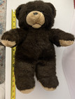 Teddy Bear Applause 15    Plush Stuffed Animal Toy 1986 Dark Brown Vintage