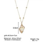 Conch Shell Pendant Necklace Gold Sea Nautical Mermaid Beach Boho Jewelry