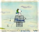 Snoopy Red Baron Peanuts Production Animation Cel Schulz Melendez M10