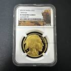 2018 W  50 Gold Buffalo 1 Oz Ngc Pf-70 Ultra Cameo  9999 Fine First Releases