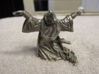 Vintage Hudson Usa Wizard Pewter Figure With Crystal 5193 2 1 2 