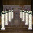 8pcs Flower Columns Led White Elegant Wedding Column Pillar Decoration