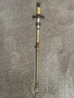 Antique Vintage Masonic Knights Templar Ceremonial Freemason Sword W scabbard