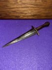 Civil War Confederate Arkansas Toothpick Dagger Thruster Hand Forged Bowie Knife