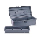 Flambeau 6744wg Tool Box  Plastic  Gray  14-1 2 In W X 7-1 2 In D X 5 In H