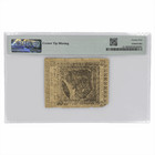 Sep 26  1778 Continental Currency  7 Fr  Cc-80 Pmg Vf 25