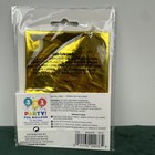 Gold Letter Z Foil Balloon 14in Air Fill Only Alphabet Party Decoration