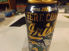 Guinness Notre Dame Football Here Comes The  Irish 2026 Edition Empty Beer Can