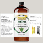 Tea Tree Essential Oil 16 Oz     Pure Therapeutic Grade For Laundry  Home   Health