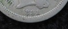 1881 Three Cent Nickel   Repunched Date   Neat Type Coin   6266
