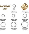 2 Box Diy Making Jewelry Set Stainless Steel  Jump Rings Usa Ship