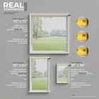 Cordless Room Darkening Mini Blinds For Indoor Windows - 18  W X 36  L - Whit   