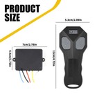 Wireless Winch Remote Control Kit Dc12v Switch Handset For Jeep Atv Suv Truck Us
