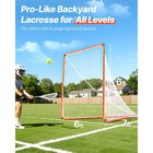 Uimoso 6 x6  Lacrosse Goal Net Portable Backyard Training Equipment Carry Bag