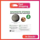 Shungite World 3 Pcs Authentic Shungite Stickers Polished 30 Mm   1 18  Genuine