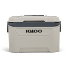 Igloo Bone White And Gray 60-quart Sunset Roller Cooler