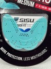 Sisu Aero Nextgen Mouthguard Mouth Guard 1 6mm Thin Aqua Adult Size Medium