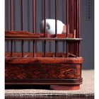 Chinese Rosewood Bird Cage Wooden Parrot Nest Home Keeping Pet Supplies