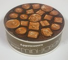 Vintage Springbok Appeteasers Mini Circular Jigsaw Puzzle Chocolate Complete  73