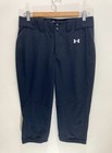 Under Armour Women   s Softball Pants Size Medium Black New