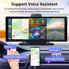 10  Wireless Bt Android Auto Stereo Hd Navigation Gps Dvr Apple Carplay dash Cam