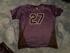 Noah Davis Game Used Worn 2022 Albuquerque Isotopes Purple Bp Jersey Rockies