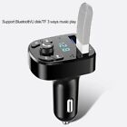 Bluetooth 5 0 Car Wireless Fm Transmitter Adapter 2usb Pd Charger Aux Hands-free