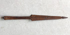 18c Antique Iron Spear Head Original Old Rare Collectible 19 1  Long Sp158