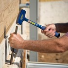 Estwing Big Blue Drilling crack Hammer - 4-lb Long Handle Sledge Forged Steel