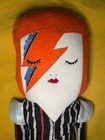 Handmade David Bowie Aladdin Sane Art Doll Rock   Roll