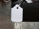 1000 Blank White Merchandise Price Tags With Strings Size  4 Retail Strung Label