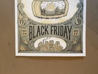 Goose Island Bcbs Bourbon County Brand Stout Poster Black Friday 2017 Rare