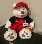      Limited Costco Bear Food Court Uniform Employee Teddy Bear Plush 25    Hugfun