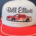 Vintage Bill Elliott Coors  9 Nascar Snapback Trucker Cap Red white Jr Headware