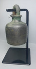 Ayutthaya Period Bronze Temple Bell With Silver Gilding - 16th-18th Century