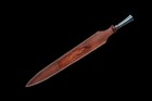 Forged Fold Steel Nameless Chinese One Piece Sword Verysharp Hunting Knife  1306