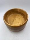 Hand Turned Segmented Wooden Pedestal Bowl 7 25    Diameter 5 25   tall