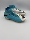 Nike Hypervenom Phatal 3 Df Fg White Blue Football Cleats Soccer Boots Us9 Uk8 