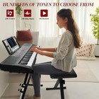 61 Key Keyboard Piano Electric Keyboard  Electric Piano Set With Headphones  Mic