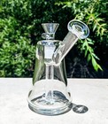5 5  Thick Hammer Glass Bubbler Bong Carb Hole Premium Quality Water Pipe Hookah
