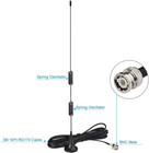 Vhf Uhf Ham Amateur Radio Police Scanner Antenna Magnetic Base Bnc Male Antenna
