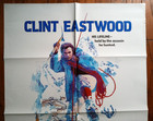 The Eiger Sanction  1975  Eastwood  Folded Original One Sheet Movie Poster