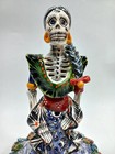 10  Talavera Catrina  Mexican Folk Art  Day Of The Dead Colorful
