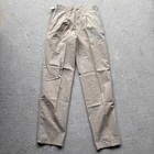 Vintage 80s Dockers Pants Mens 30x34 Tan Classic Fit Pleated Khaki Levis Nos