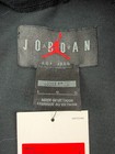 Jordan Flight Mvp Baseball Jersey Men   s L Black Snap Button Fn4663-010 Nwt 