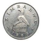 1980 Zimbabwe 20 Cents Coin - Km    4