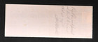 1800 s Cancelled Check Bank Of Cooperstown Cooperstown Ny