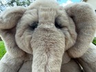 Vintage Elephant Dakin Lou Rankin Friends Hoover Plush Stuffed Animal Gray Cute 